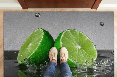 Door mat indoor Lime citruses