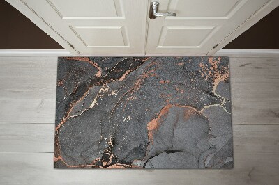 Indoor doormat Gray marble