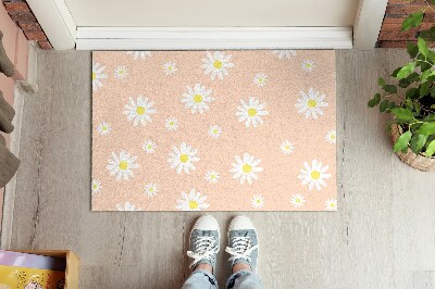 Indoor doormat Flowers pattern