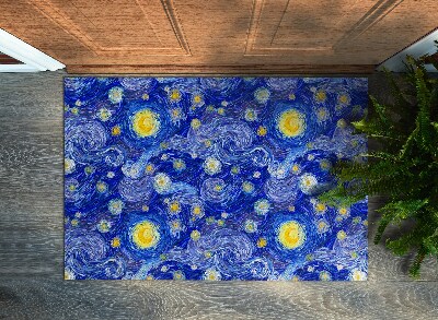 Door mat indoor Sky abstraction