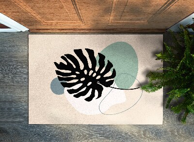 Door mat indoor Fern leaf