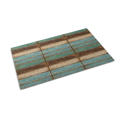 Indoor door mat Wood pattern