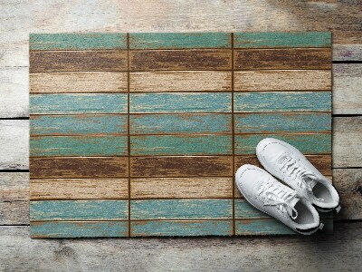 Indoor door mat Wood pattern