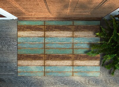 Indoor door mat Wood pattern