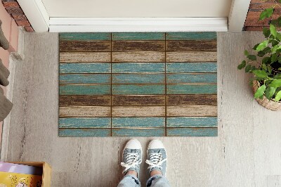 Indoor door mat Wood pattern