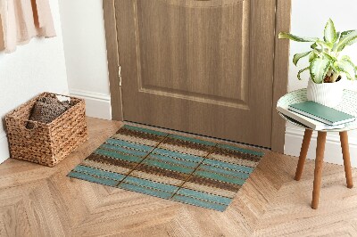 Indoor door mat Wood pattern