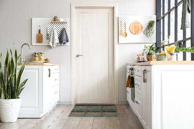 Indoor door mat Wood pattern