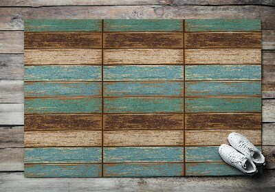 Indoor door mat Wood pattern