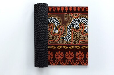 Doormat Africa animals abstraction