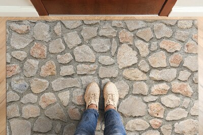 Doormat Stones wall