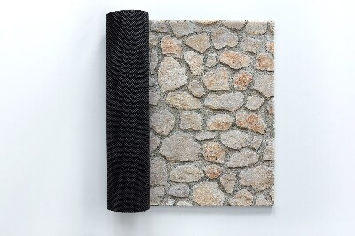 Doormat Stones wall