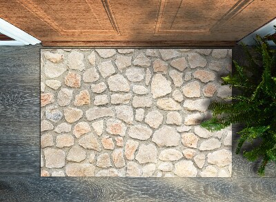 Doormat Stones wall