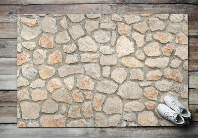 Doormat Stones wall