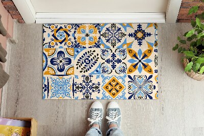 Indoor door mat Azulejo