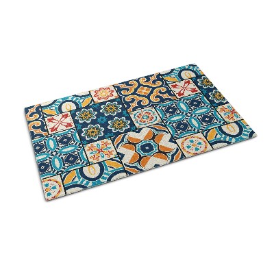 Indoor door mat Azulejo