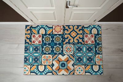 Indoor door mat Azulejo