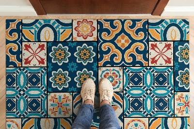 Indoor door mat Azulejo