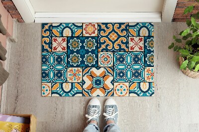 Indoor door mat Azulejo