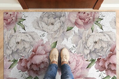 Indoor door mat Flowers