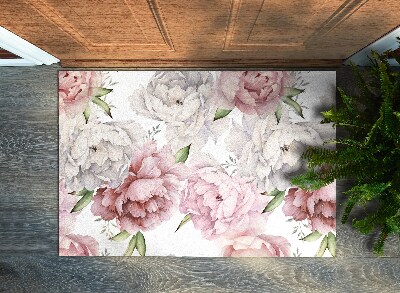 Indoor door mat Flowers