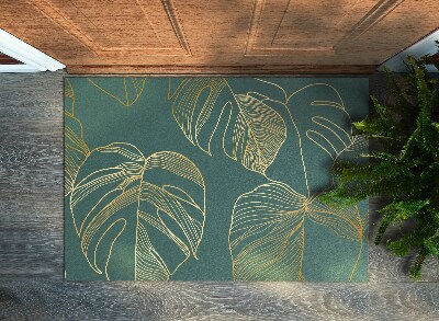 Indoor door mat Monster leaves