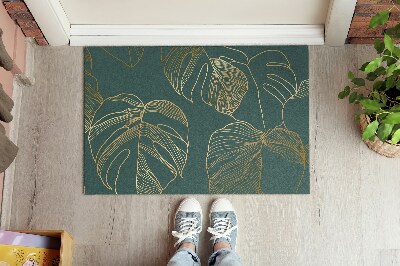 Indoor door mat Monster leaves