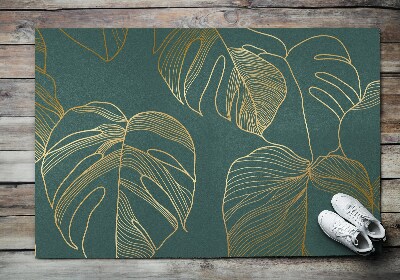 Indoor door mat Monster leaves