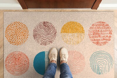 Indoor door mat Wheels