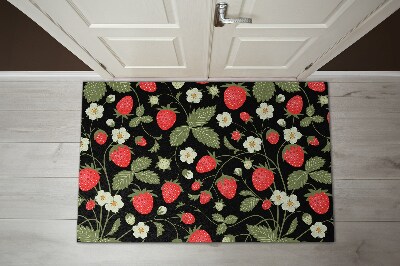 Door mat indoor Strawberries