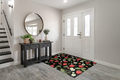 Door mat indoor Strawberries