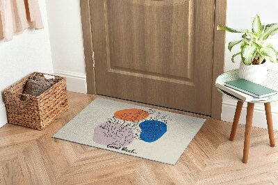 Door mat indoor Coral reef