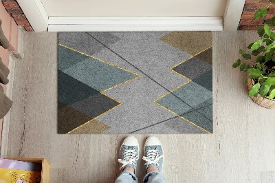 Door mat Geometric patterns