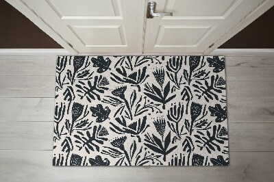 Door mat Plants abstraction