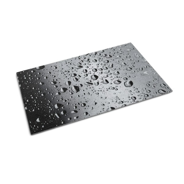 Door mat indoor Raindrops