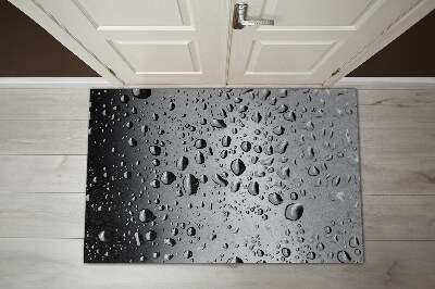 Door mat indoor Raindrops