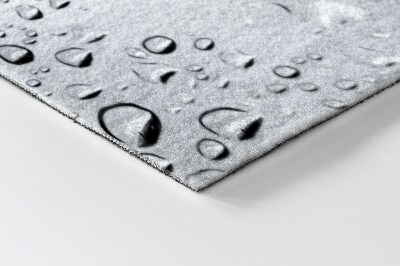 Door mat indoor Raindrops