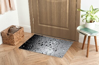 Door mat indoor Raindrops