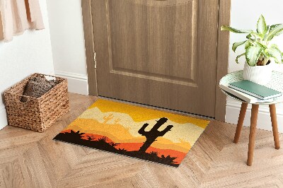 Door mat Desert cactus