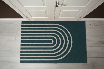 Door mat Geometric pattern