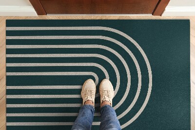 Door mat Geometric pattern