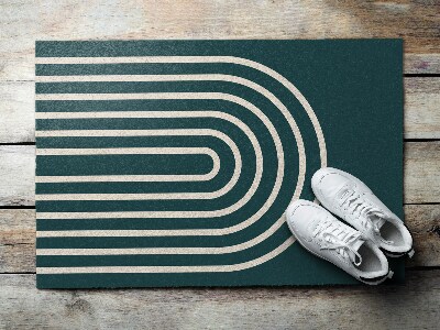 Door mat Geometric pattern