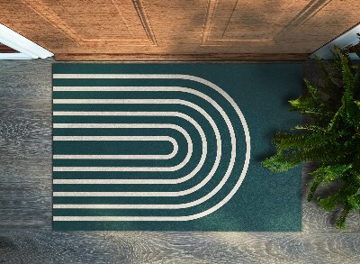 Door mat Geometric pattern