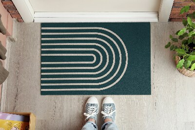 Door mat Geometric pattern