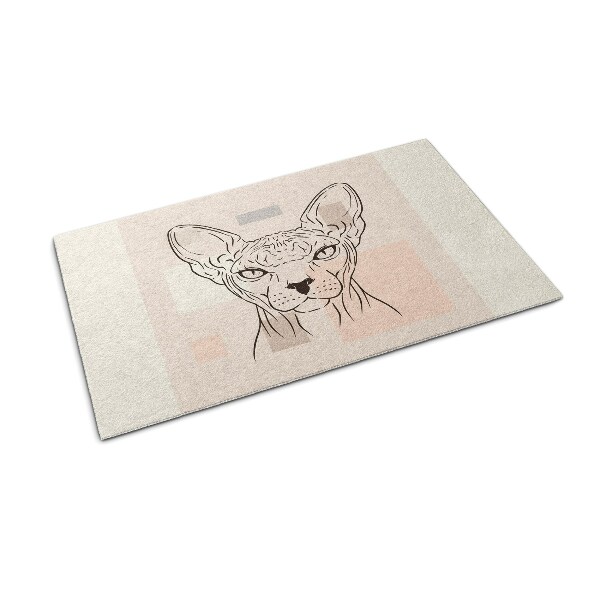 Entry mat Sphinx cat