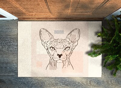 Entry mat Sphinx cat