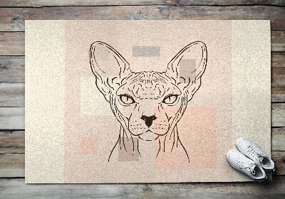 Entry mat Sphinx cat