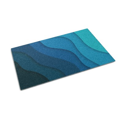 Entry mat Blue gradient