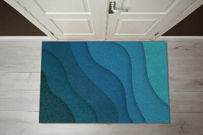 Entry mat Blue gradient