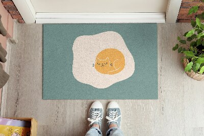 Door mat indoor Kitty animals