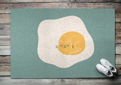 Door mat indoor Kitty animals